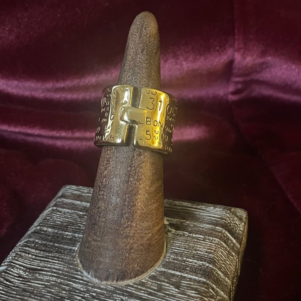 Celine Ancient Siren Ring Size 5.5 - Picture 4 of 4
